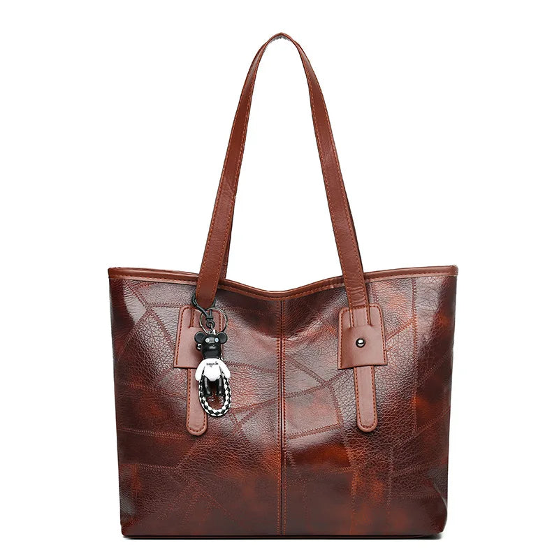 SUSAN™ – Classic Vintage Tote Bag - Maison Léa &amp; Lou