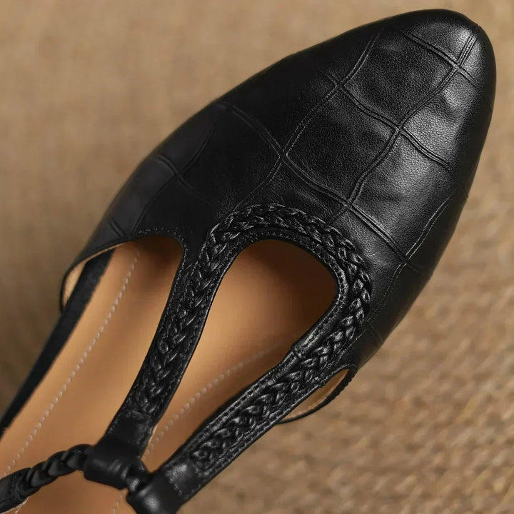 Katharina™ | Elegant Leather Shoes - Maison Léa &amp; Lou
