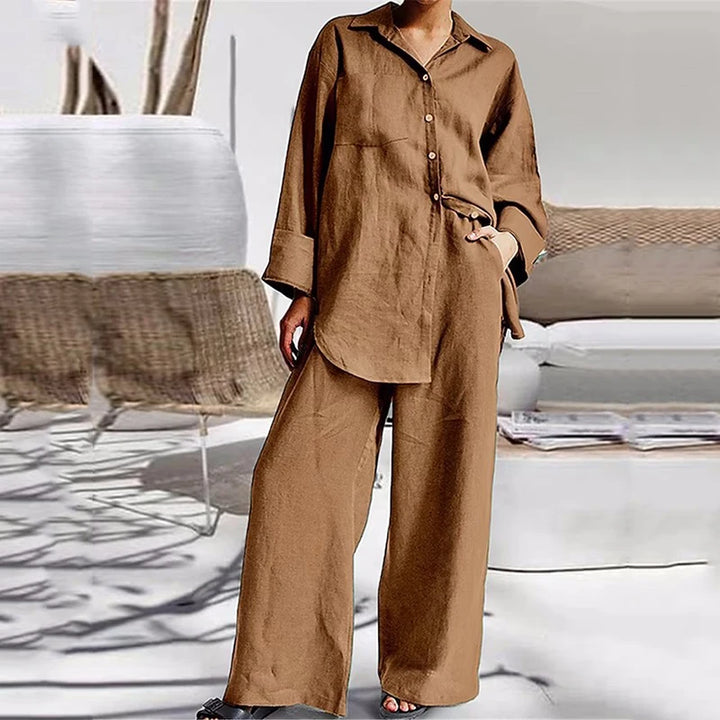 Pernille™ | Oversized Sæt med To Dele - Maison Léa &amp; Lou