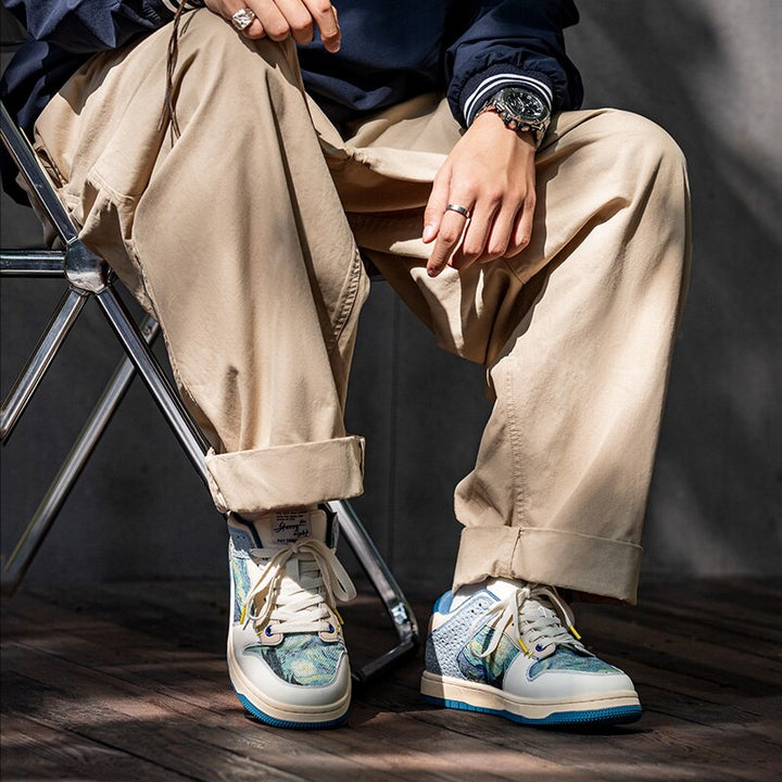 VAN GOGH™ | Starry Night Inspired Sneakers - Maison Léa &amp; Lou