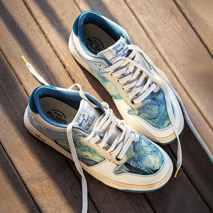 VAN GOGH™ | Starry Night Inspired Sneakers - Maison Léa &amp; Lou
