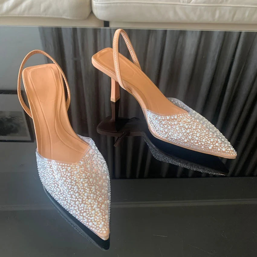 MADISON™ – Graceful Sparkle Heels - Maison Léa & Lou