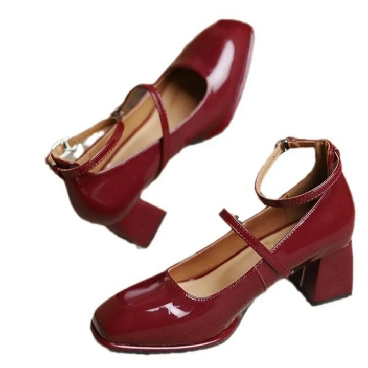 Emily™ | Elegant Ankle-Strap Pumps - Maison Léa &amp; Lou