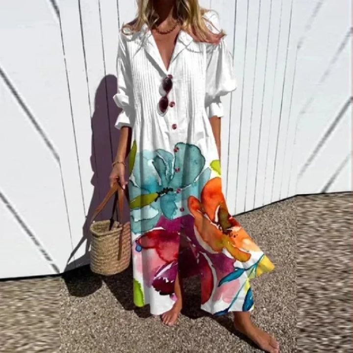 Amelia | Beachcomber Boho Dress - Maison Léa &amp; Lou