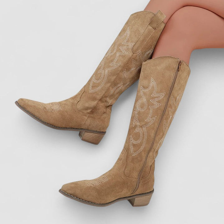 Clara - Orthopedic Western Boots - Maison Léa &amp; Lou