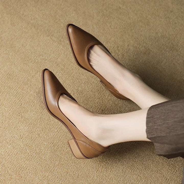 Novalisse™ | Mid Heeled Shoes - Maison Léa &amp; Lou