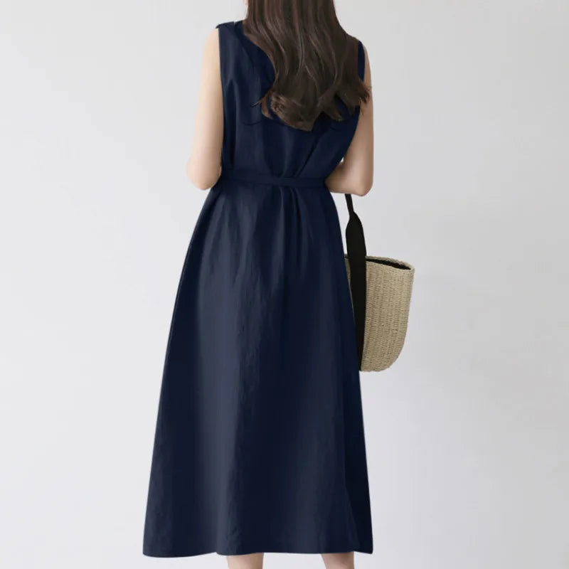 Ulla™ | Elegant Kjole Med Taljeaccent - Maison Léa &amp; Lou