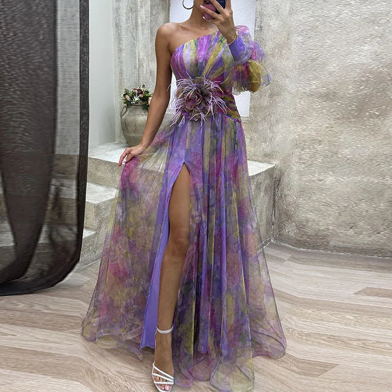 JULIANA™ - Dreamy Floral Elegance Dress - Maison Léa &amp; Lou