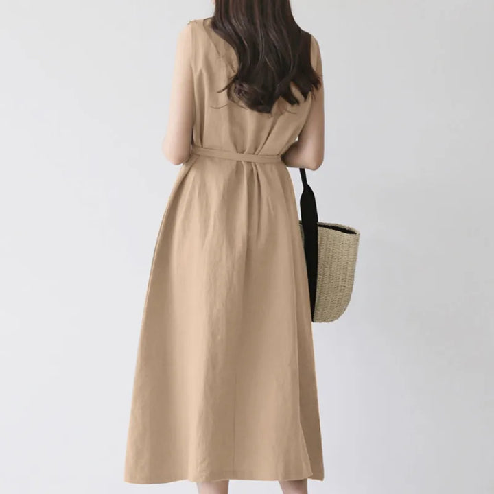 Ulla™ | Elegant Kjole Med Taljeaccent - Maison Léa &amp; Lou