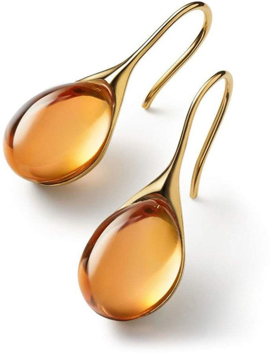 ROMY™ - Crystal Drop Earrings in Gold and Silver - Maison Léa &amp; Lou