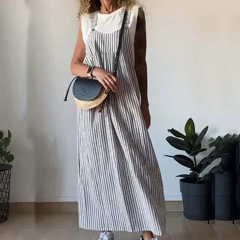 SOFIE™ | Striped Dress - Maison Léa &amp; Lou