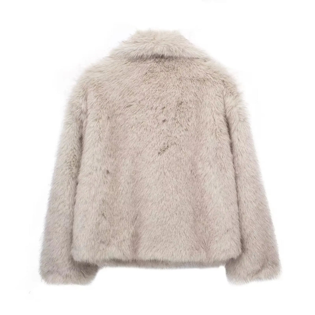 Ella | Luxury Faux Fur Coat - Maison Léa &amp; Lou