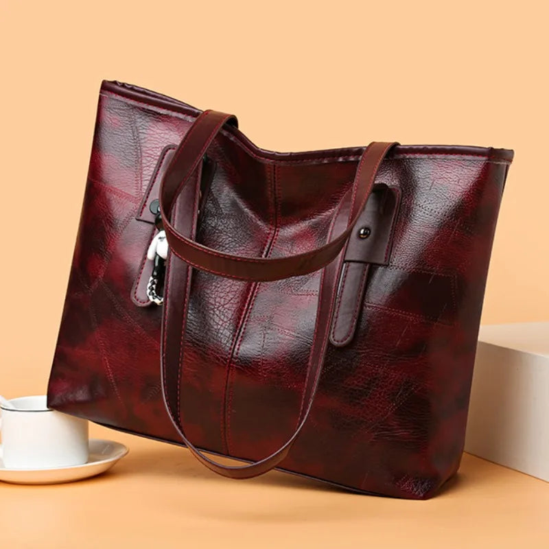 SUSAN™ – Classic Vintage Tote Bag - Maison Léa &amp; Lou