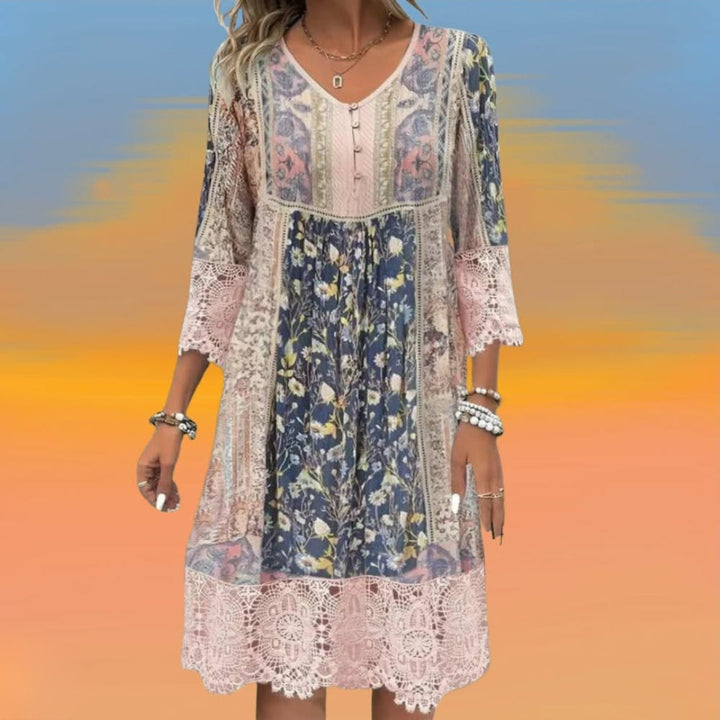 Natalie | Boho Luxe Dress - Maison Léa &amp; Lou
