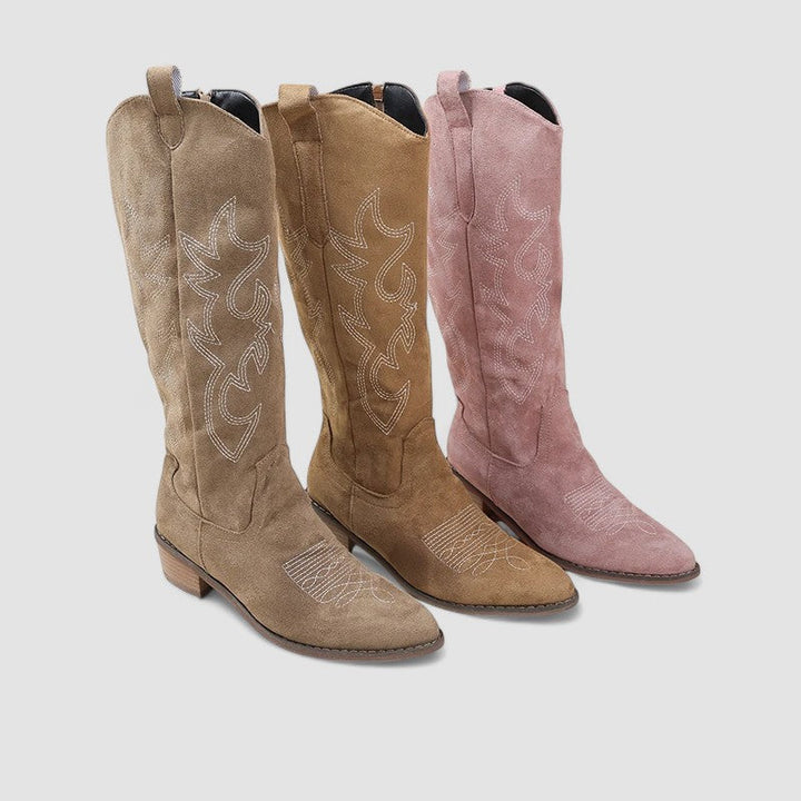 Clara - Orthopedic Western Boots - Maison Léa &amp; Lou