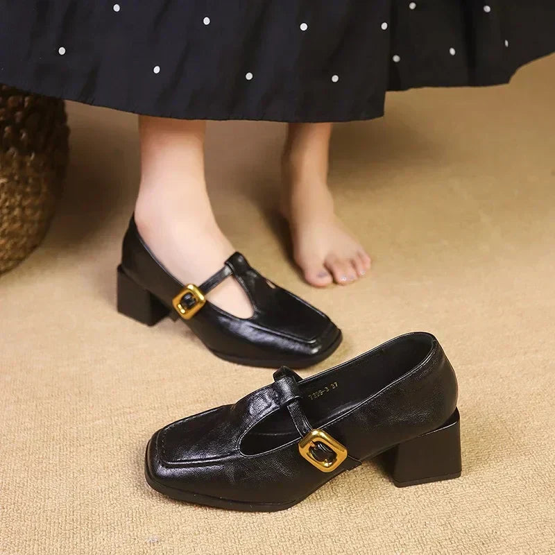 Dorvanna™ | French Mary Janes - Maison Léa &amp; Lou