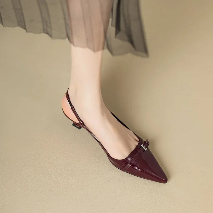 MIRELLA™ – Classic Mid-Heel Sandals - Maison Léa &amp; Lou