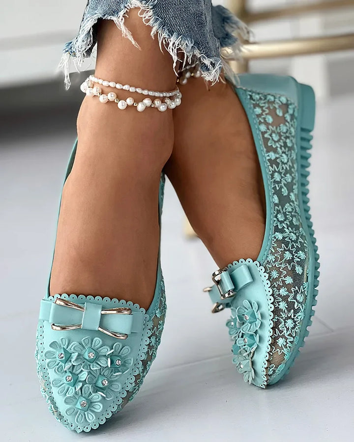 RAFFAELLA | Eleganti Ballerine Ortopediche con Supporto per il Sollievo dal Dolore e Design Romantico per Ogni Giorno