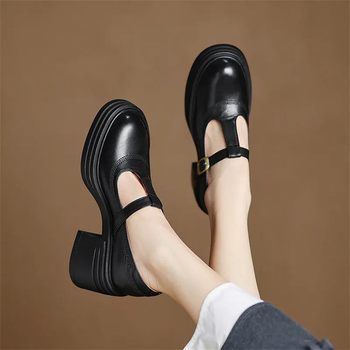 Elvana™ | Chunky Pumps mary janes - Maison Léa &amp; Lou