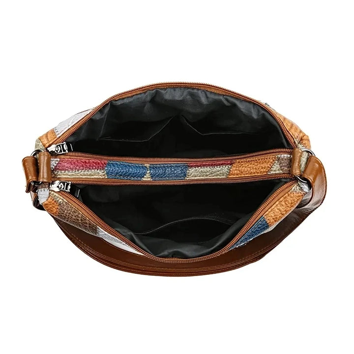 ROSELINE™ – Chic Vintage Leather Bag - Maison Léa &amp; Lou