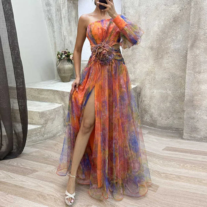 JULIANA™ - Dreamy Floral Elegance Dress - Maison Léa &amp; Lou