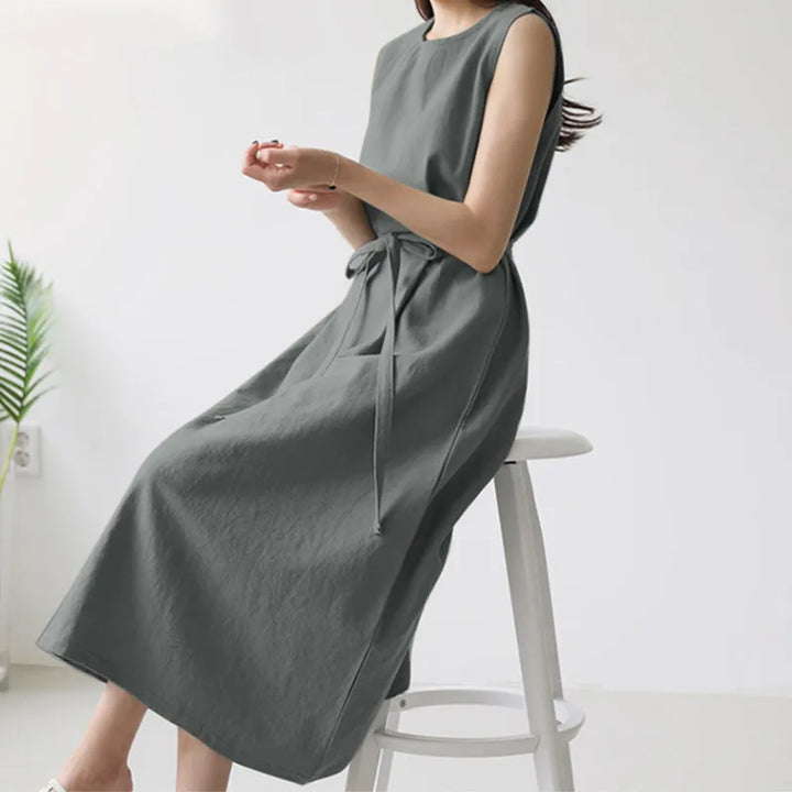 Ulla™ | Elegant Kjole Med Taljeaccent - Maison Léa &amp; Lou