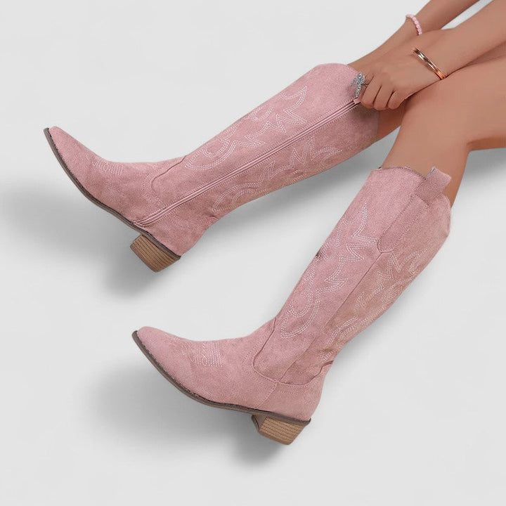 Clara - Orthopedic Western Boots - Maison Léa &amp; Lou
