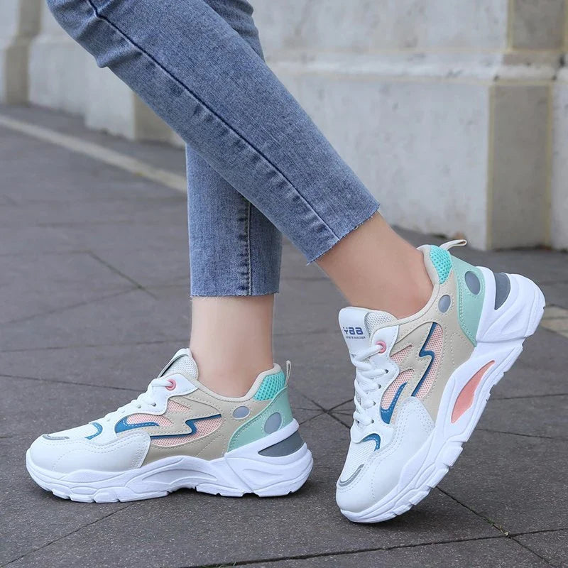 KAMILLE™ - Multicolor Chunky Sneakers - Maison Léa &amp; Lou