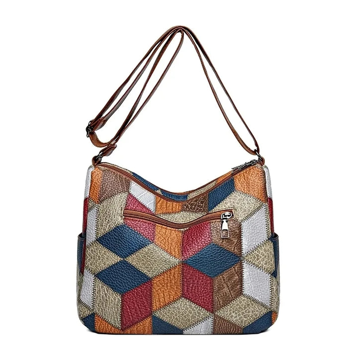 ROSELINE™ – Chic Vintage Leather Bag - Maison Léa &amp; Lou