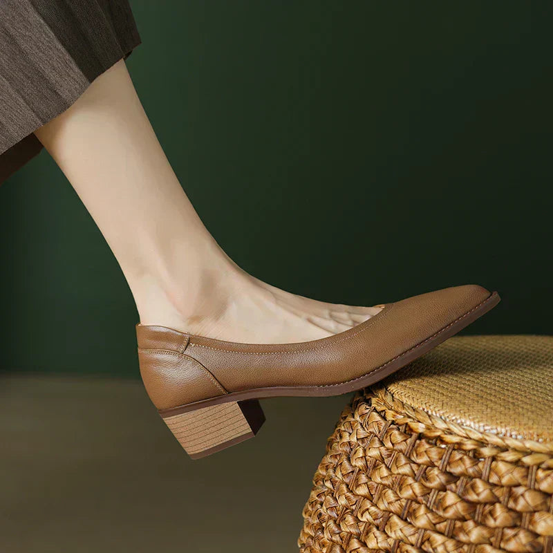 Novalisse™ | Mid Heeled Shoes - Maison Léa &amp; Lou