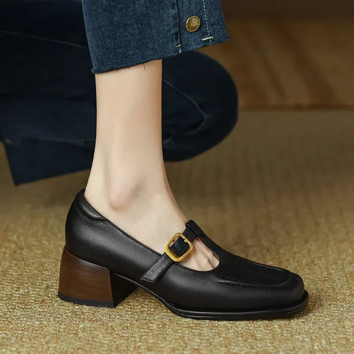 Ysolenne™ | T-Strap - Maison Léa &amp; Lou