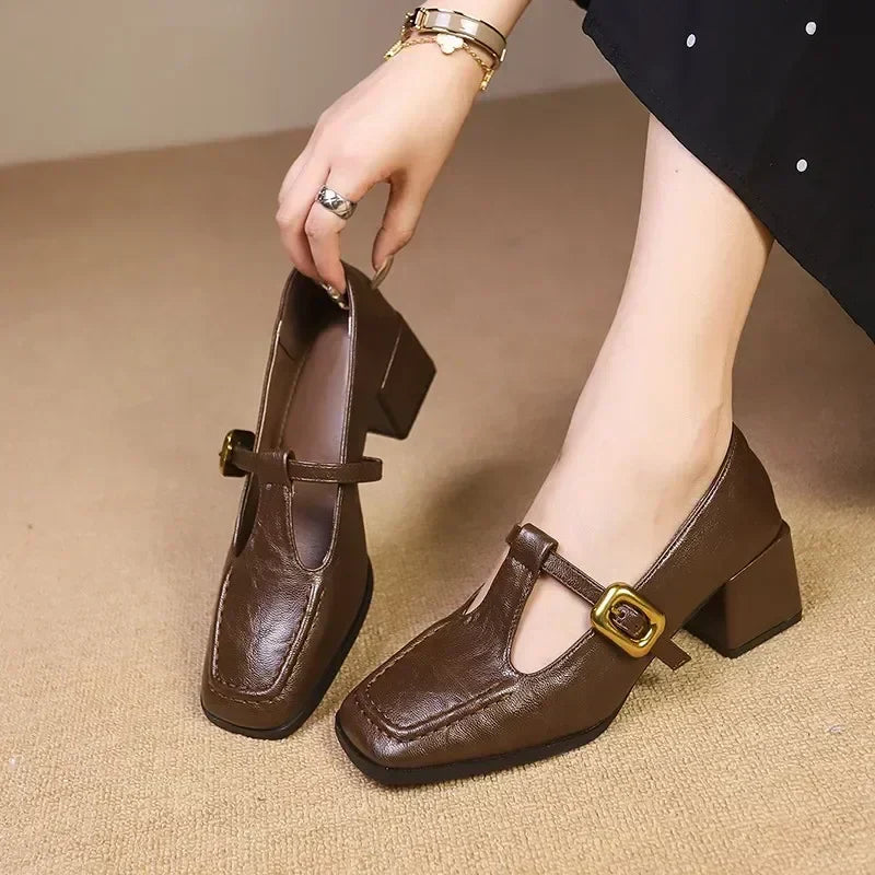 Dorvanna™ | French Mary Janes - Maison Léa & Lou
