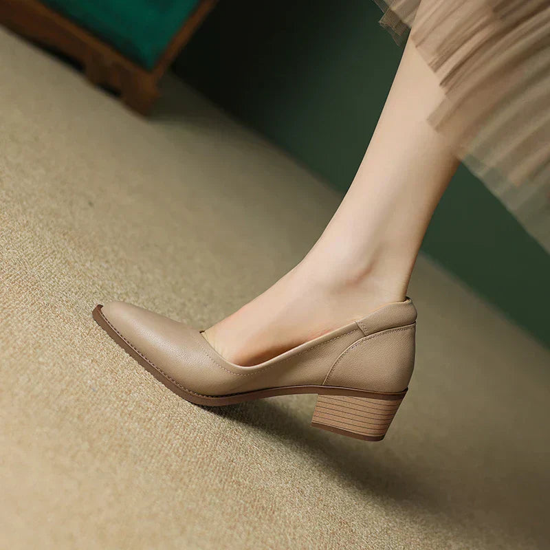 Novalisse™ | Mid Heeled Shoes - Maison Léa &amp; Lou