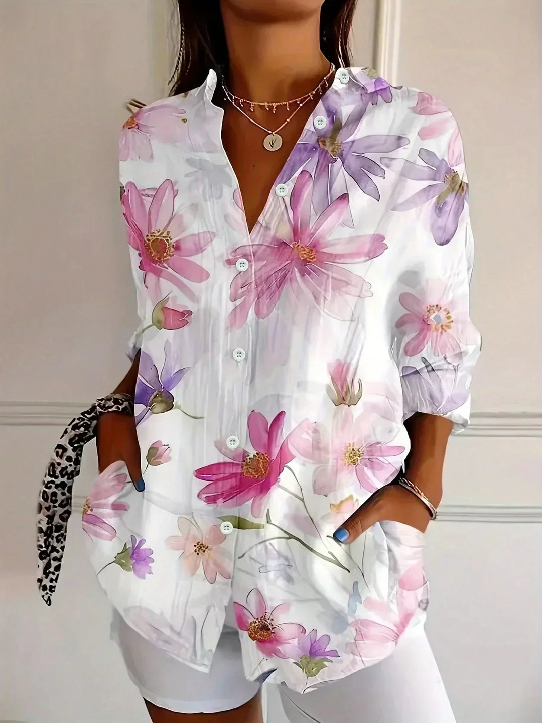 Zora™ | Stylish Classic Blouse - Maison Léa &amp; Lou