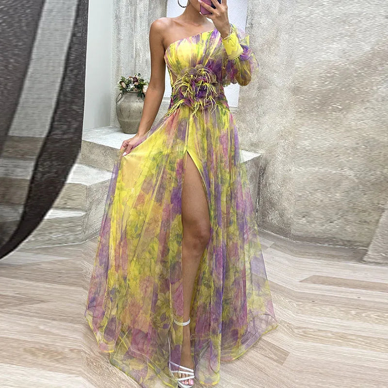 JULIANA™ - Dreamy Floral Elegance Dress - Maison Léa &amp; Lou