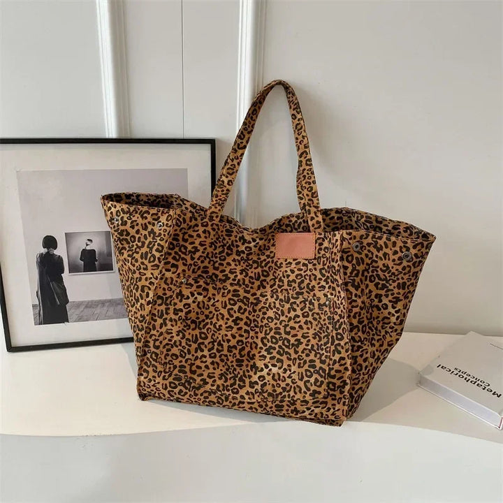 ODILE™– Effortless Chic Leopard Tote Bag - Maison Léa &amp; Lou