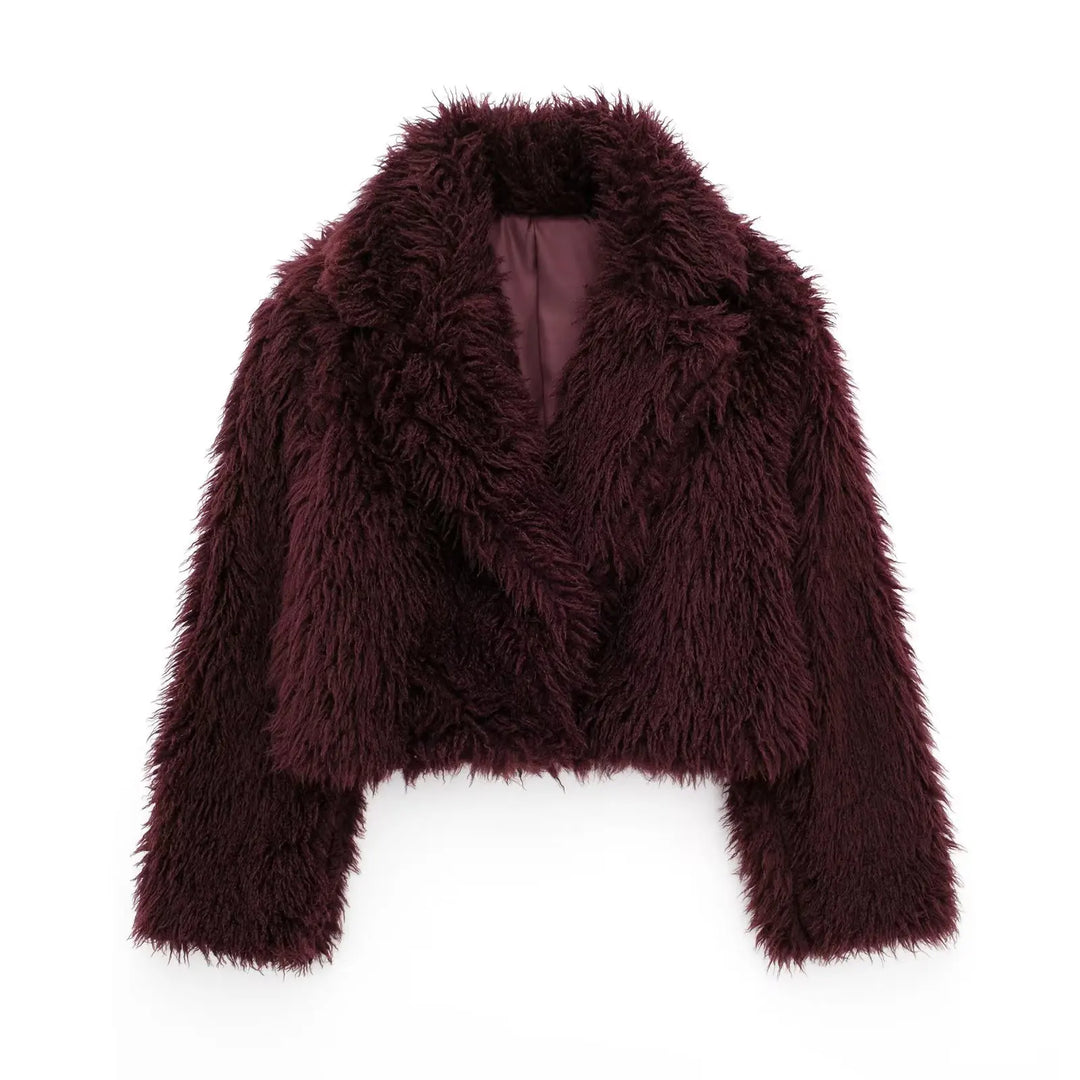 Ella | Luxury Faux Fur Coat - Maison Léa &amp; Lou