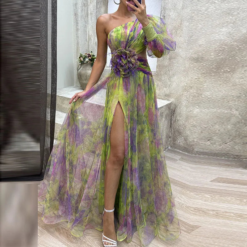 JULIANA™ - Dreamy Floral Elegance Dress - Maison Léa &amp; Lou