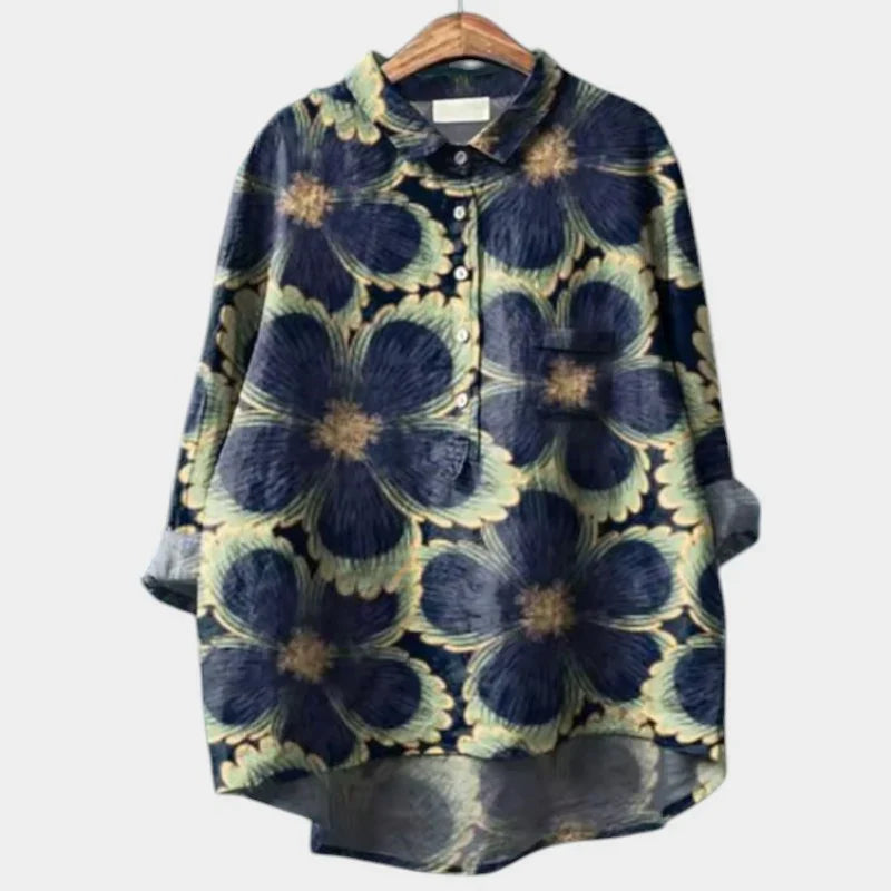 TALLIE™ – Relaxed Printed Blouse - Maison Léa &amp; Lou