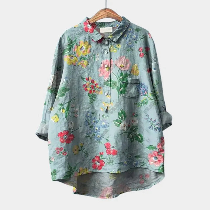 TALLIE™ – Relaxed Printed Blouse - Maison Léa &amp; Lou