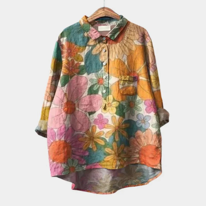 TALLIE™ – Relaxed Printed Blouse - Maison Léa &amp; Lou