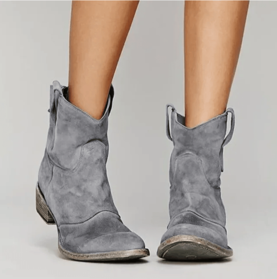 Charlotte - Suede-Orthopedic-Boots - Maison Léa &amp; Lou