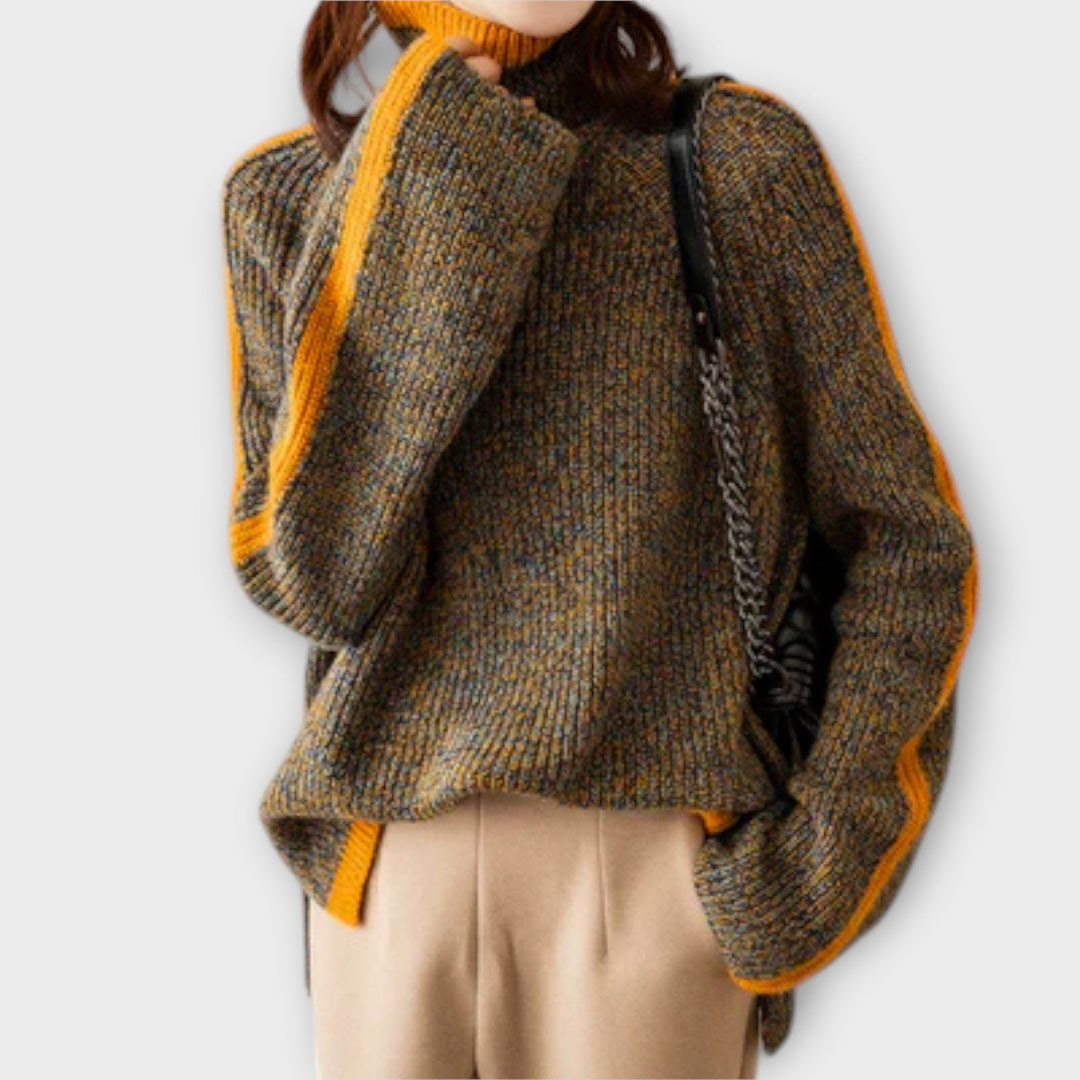 Breseis - Vintage Turtleneck Jumper