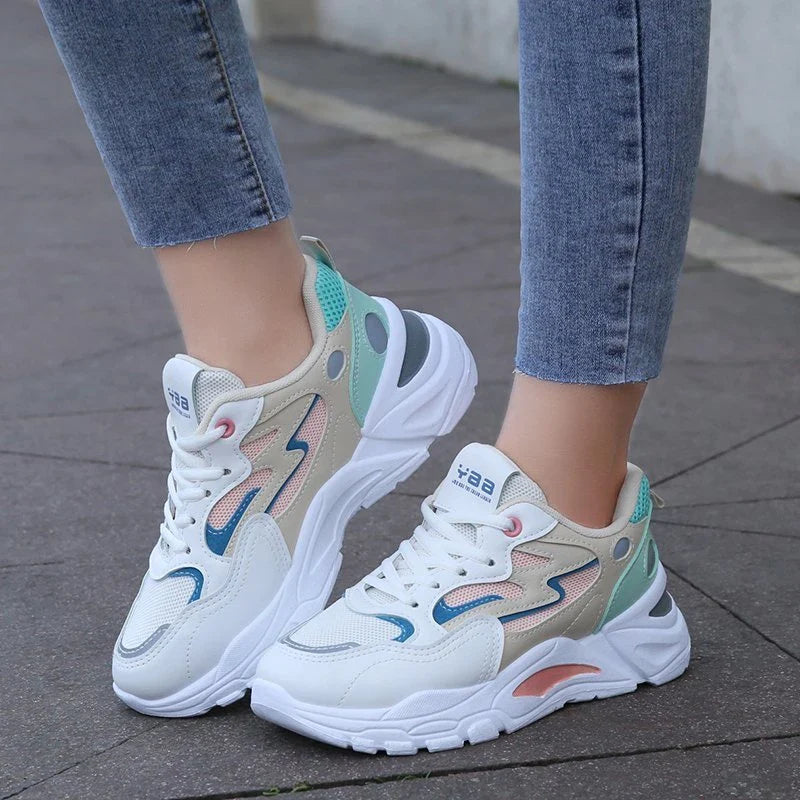 KAMILLE™ - Multicolor Chunky Sneakers - Maison Léa & Lou