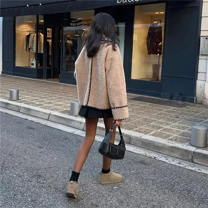 OLIVIA™ | Luxe Teddy Jacket - Maison Léa & Lou