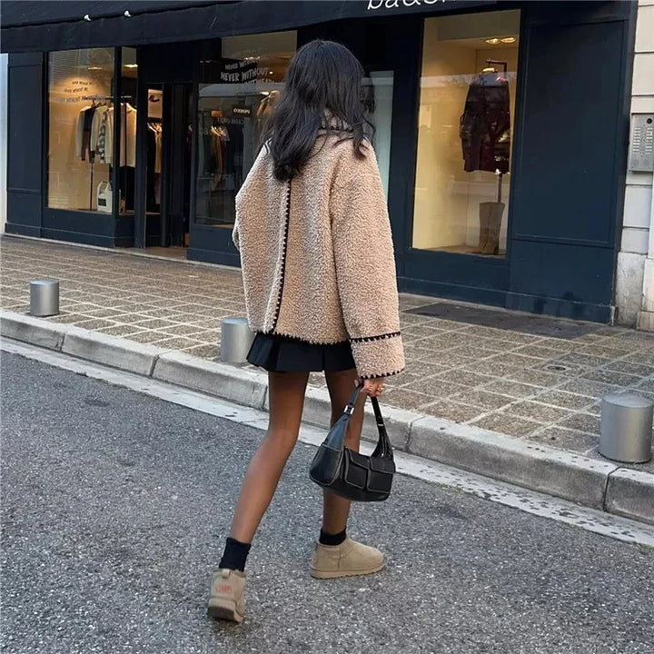 OLIVIA™ | Luxe Teddy Jacket - Maison Léa &amp; Lou