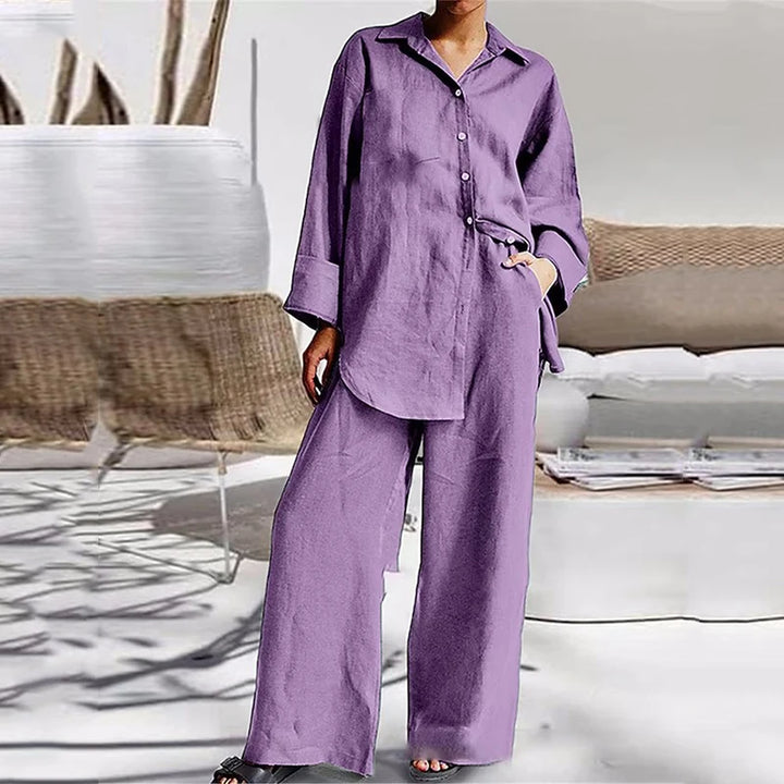 Pernille™ | Oversized Sæt med To Dele - Maison Léa &amp; Lou