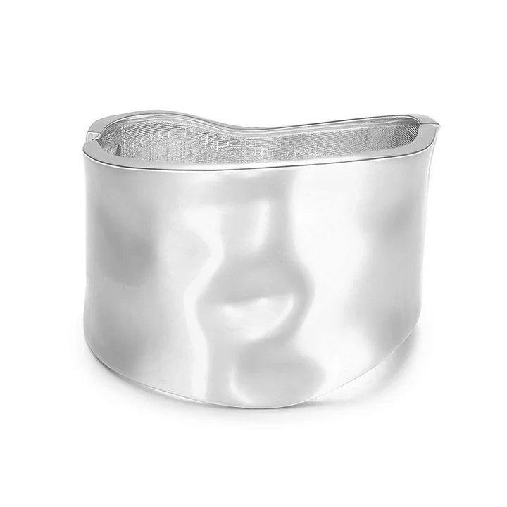 RAYNA™ – Chic Asymmetric Statement Bangle - Maison Léa &amp; Lou