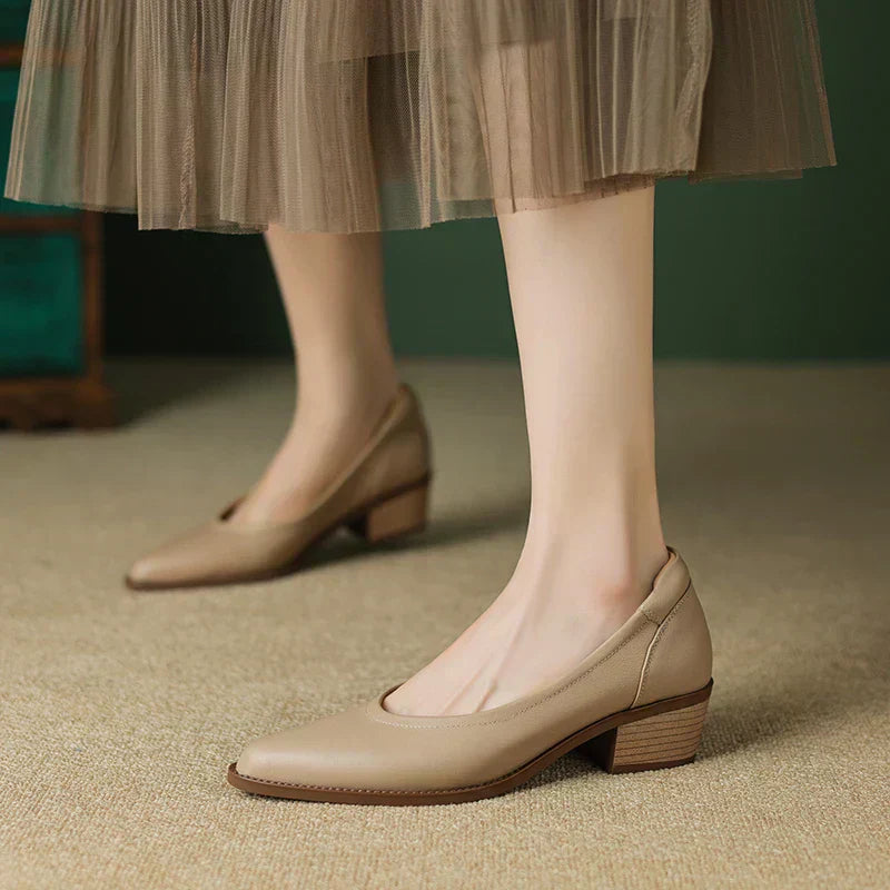 Novalisse™ | Mid Heeled Shoes - Maison Léa &amp; Lou