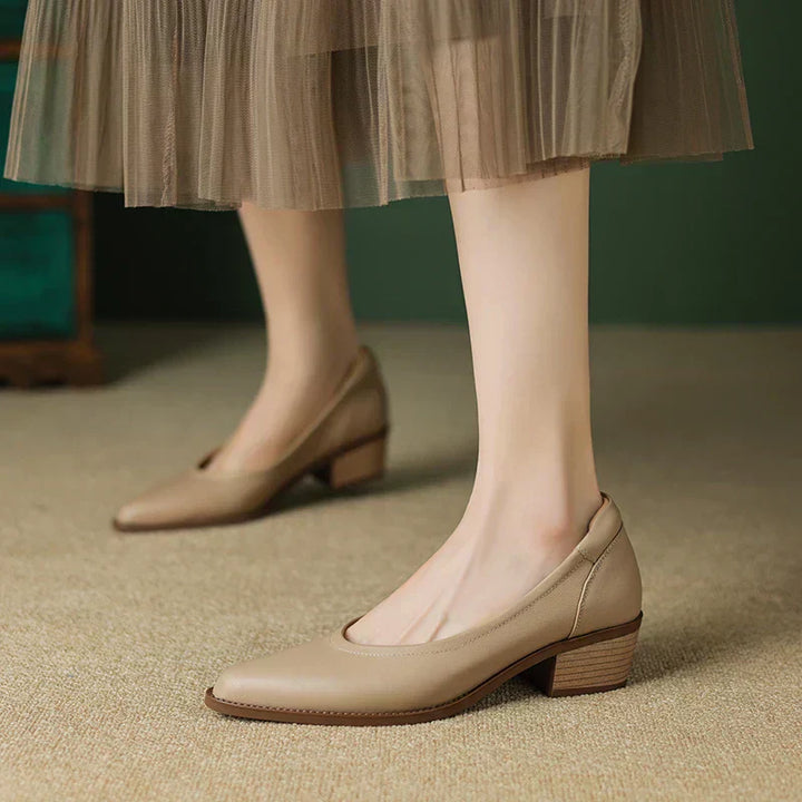 Novalisse™ | Mid Heeled Shoes - Maison Léa &amp; Lou
